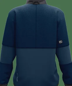 Ortovox Women's Fleece Teddy Jacket Deep Ocean