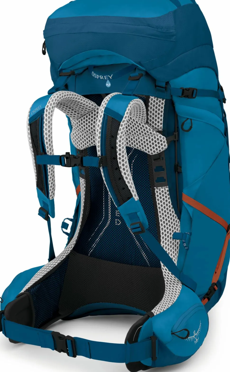 Osprey Men's Atmos AG LT 65 Night Shift/Scoria Blue