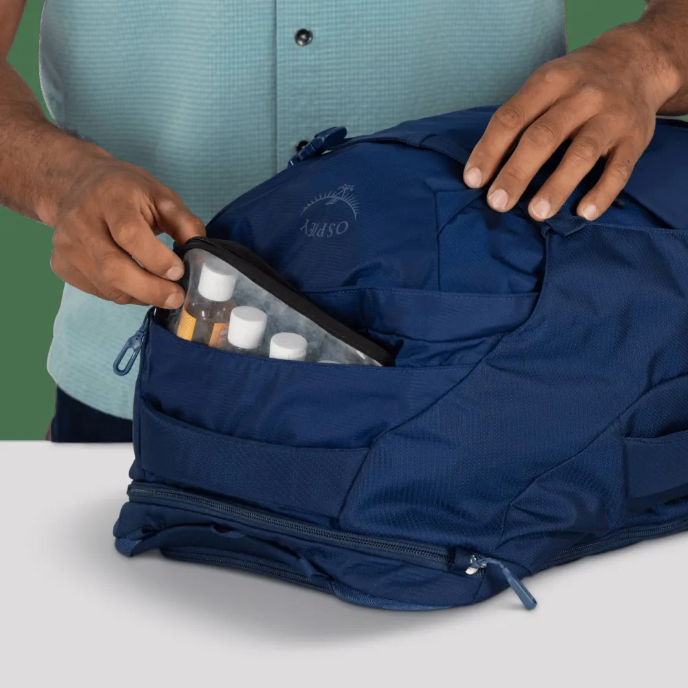 Osprey Men's Farpoint 40 ANTIQUE BLUE Sale