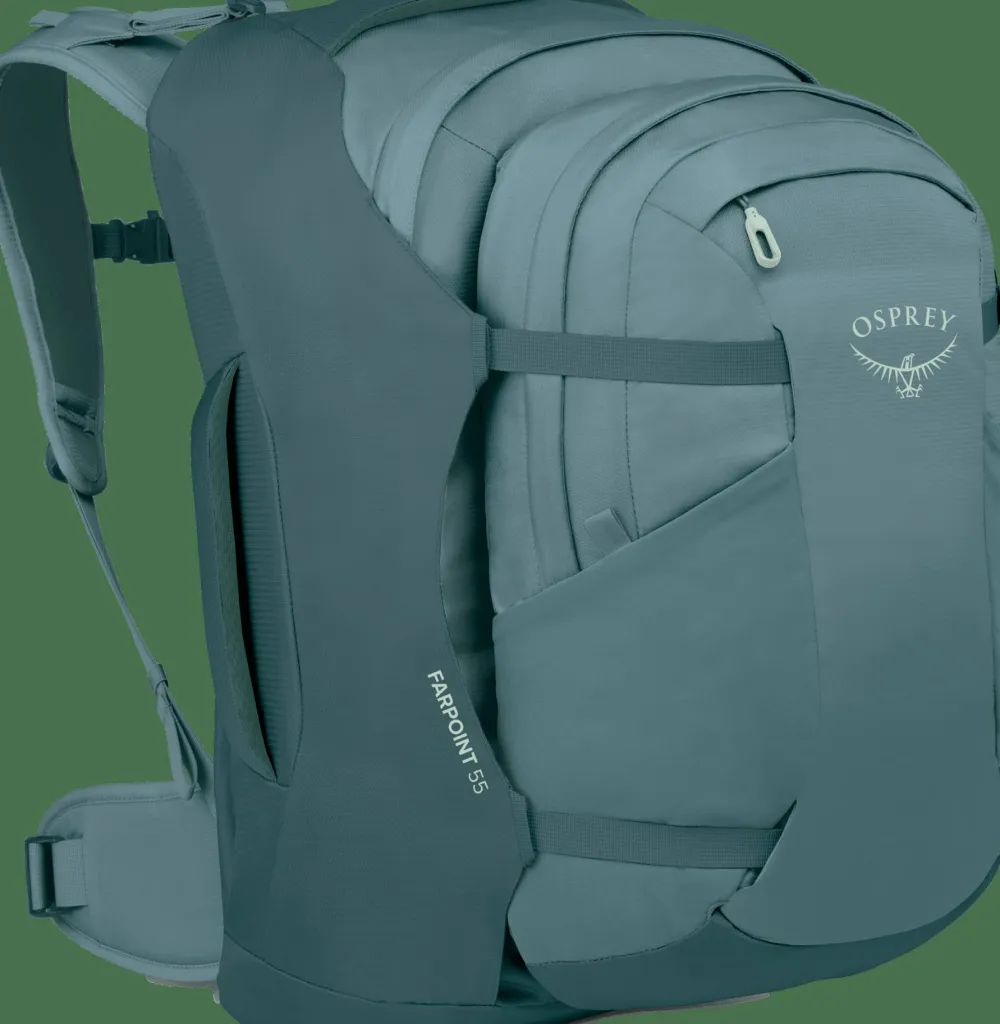 Osprey Men's Farpoint 55 CASCADE BLUE/TORRENT BLUE
