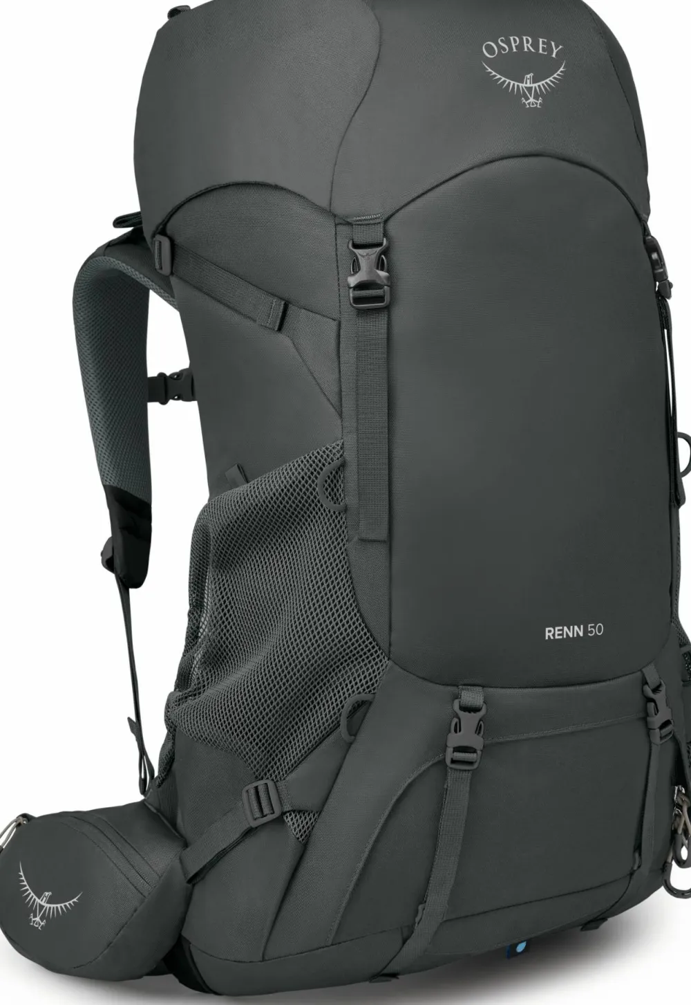 Osprey Women's Renn 50 Dark Charcoal/Gray Wolf Hot