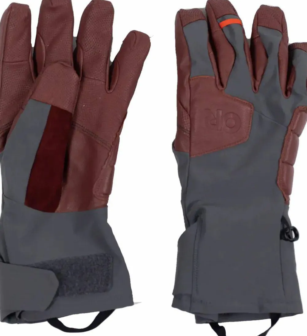 Outdoor Research Men's Extravert Gloves Charcoal/Brick Outlet