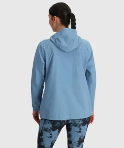 Outdoor Research Women's Stratoburst Stretch Rain Jacket Olympic