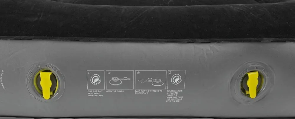 Clearance Classic Double Two Chamber Black & Grey Camping