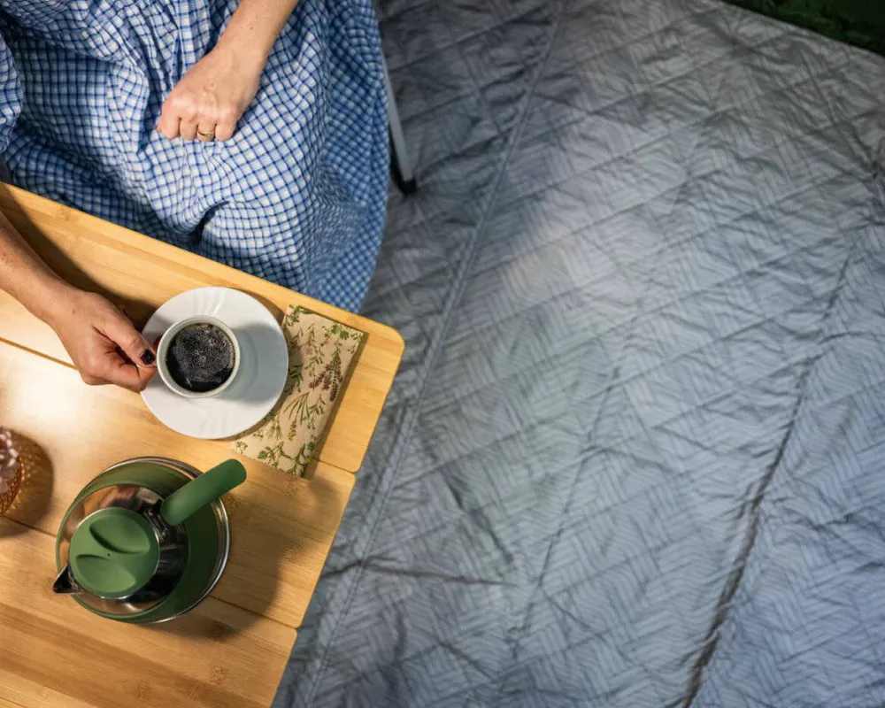 Outwell Cozy Carpet Rockwell 4 Black & Grey Black & Grey Sale