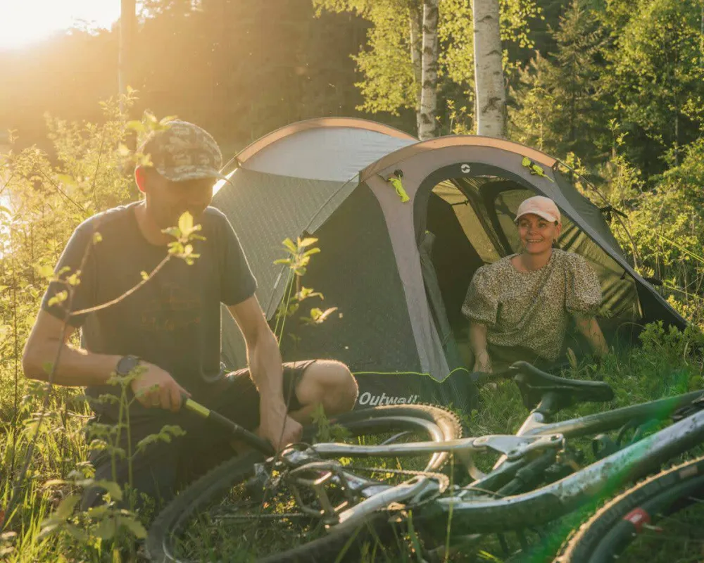 New Earth 5 Plus Camping|Tält, Sovsäckar & Liggunderlag