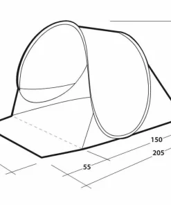 Outwell Eastbourne Beach Shelter Cream White