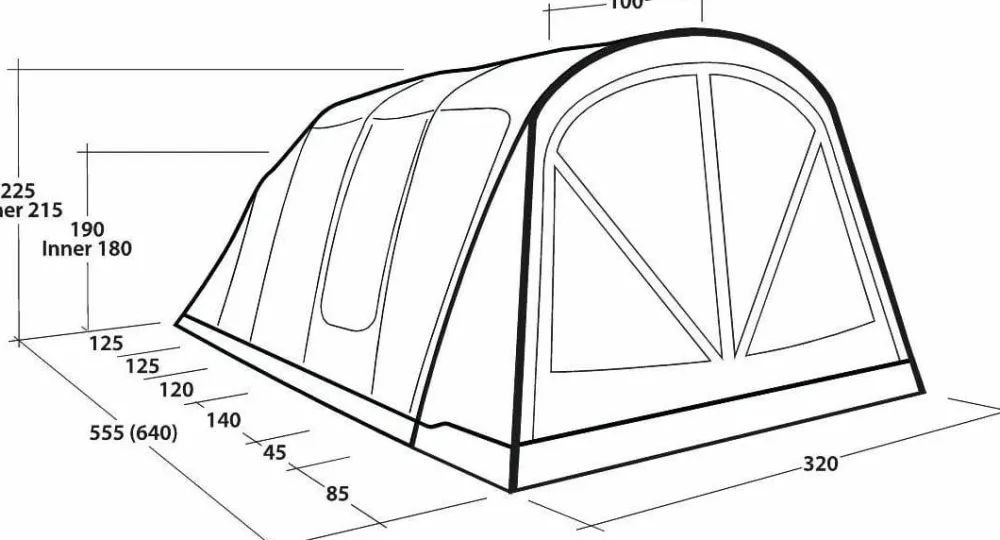Outwell Florida 5 Air Green