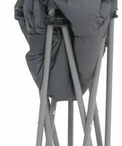 Outwell Sardis Lake Chair Black & Grey Black & Grey
