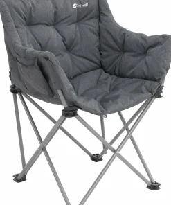 Outwell Sardis Lake Chair Black & Grey Black & Grey