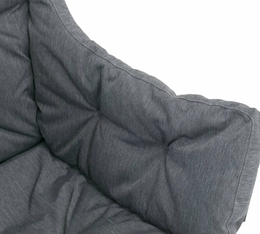 Outwell Sardis Lake Chair Black & Grey Black & Grey