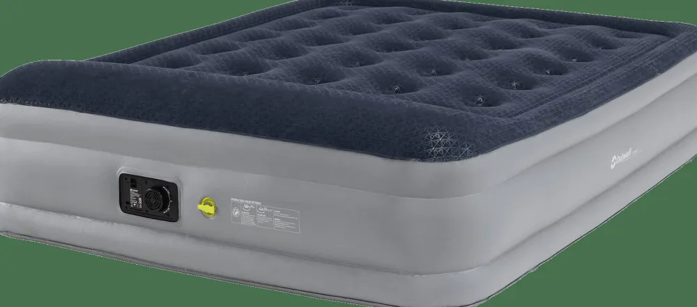 Outwell Superior Double W/ Built-In Pump Navy Night & Grey Navy Night & Grey Discount