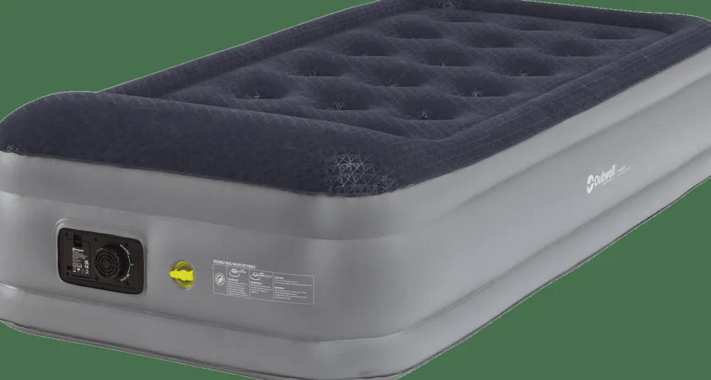 Outwell Superior Single W/ Built-In Pump Navy Night & Grey Navy Night & Grey Online