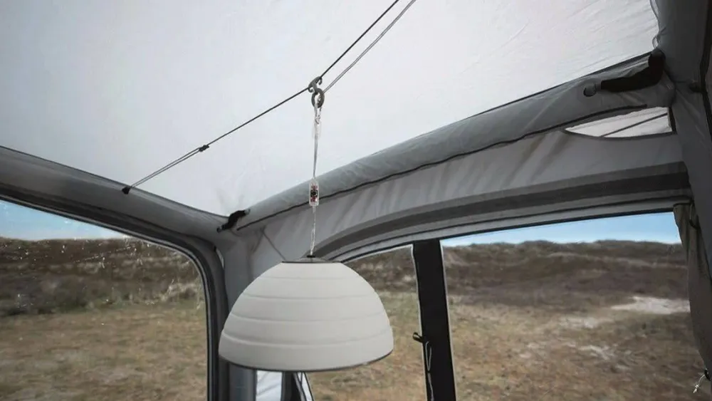 Hot Tent Hanging System Black & Camping