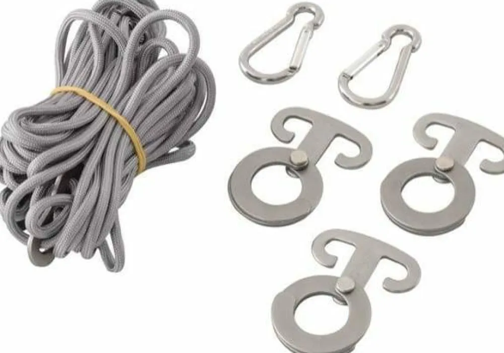 Hot Tent Hanging System Black & Camping