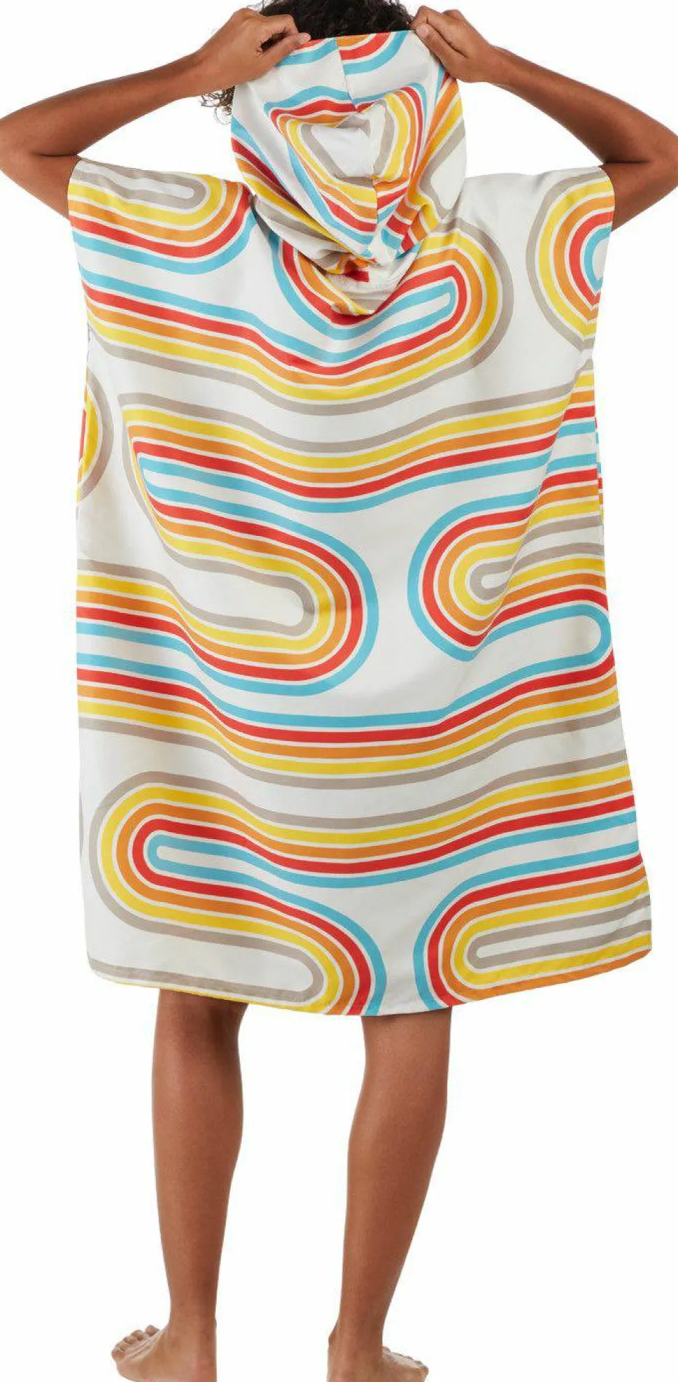 Packtowl Changing Poncho Retro Curve