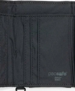 Pacsafe Rfidsafe Trifold Wallet Black