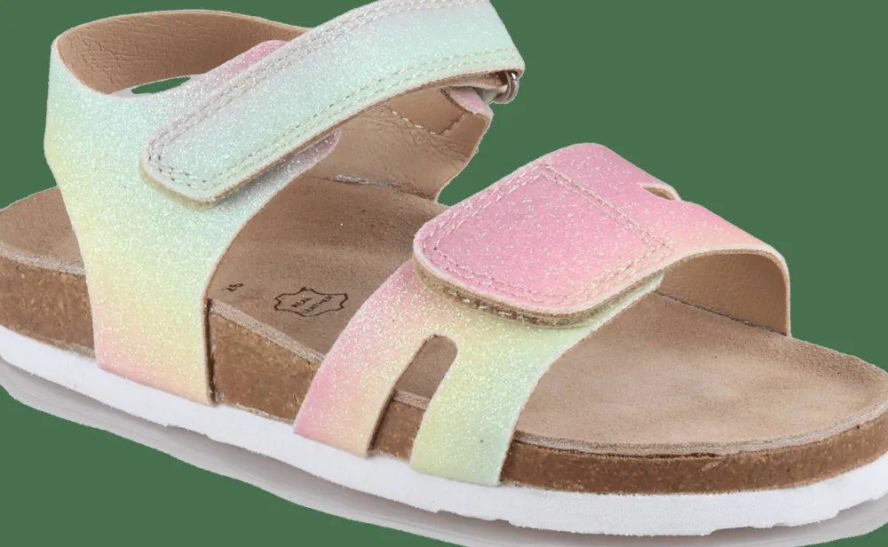 Pax Kids' Pikza Sandal Pink Rainbow New