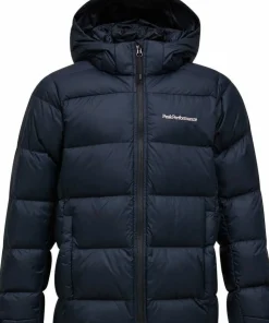 Peak Performance Junior Frost Down Puffer Jacket Black Best