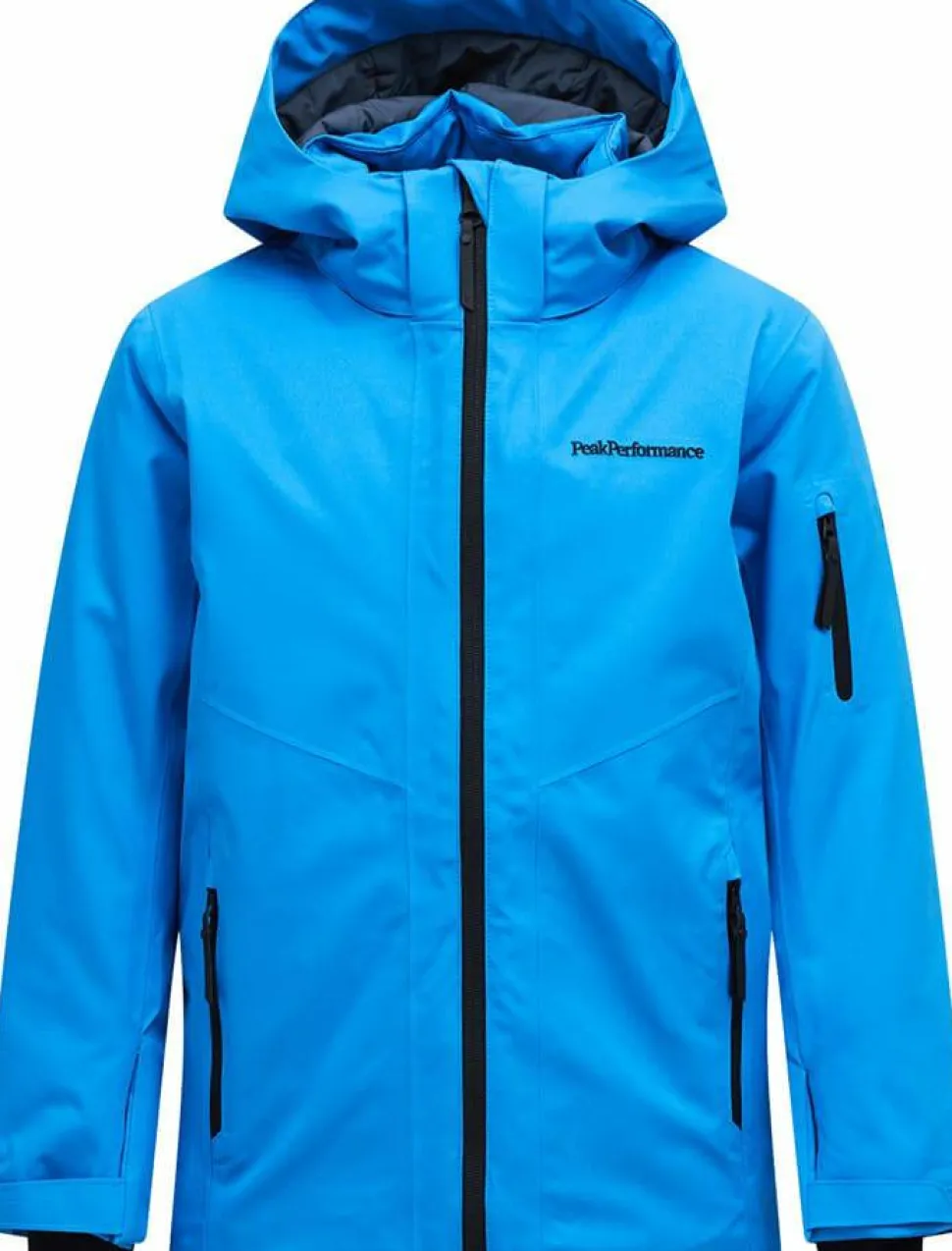 Peak Performance Junior Maroon Insulated Jacket Azure Ascent