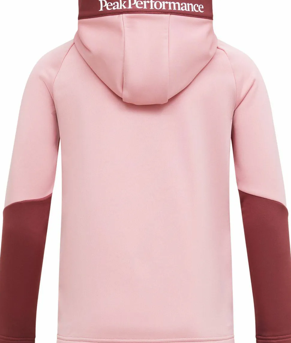 Peak Performance Junior's Rider Essentials Zip Jacket Warm Blush
