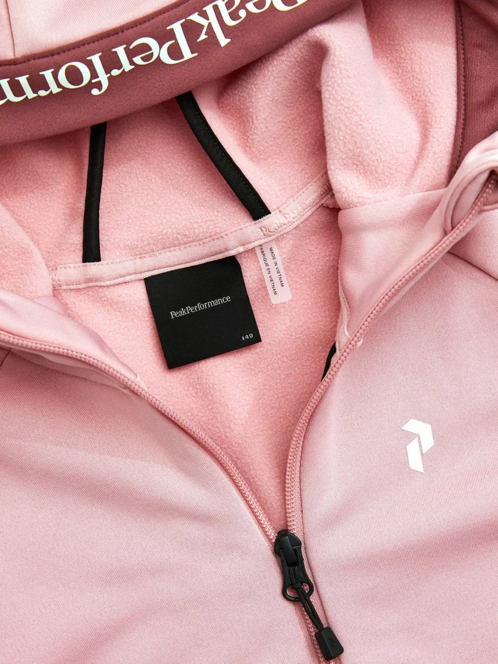 Peak Performance Junior's Rider Essentials Zip Jacket Warm Blush