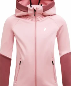 Peak Performance Junior's Rider Essentials Zip Jacket Warm Blush