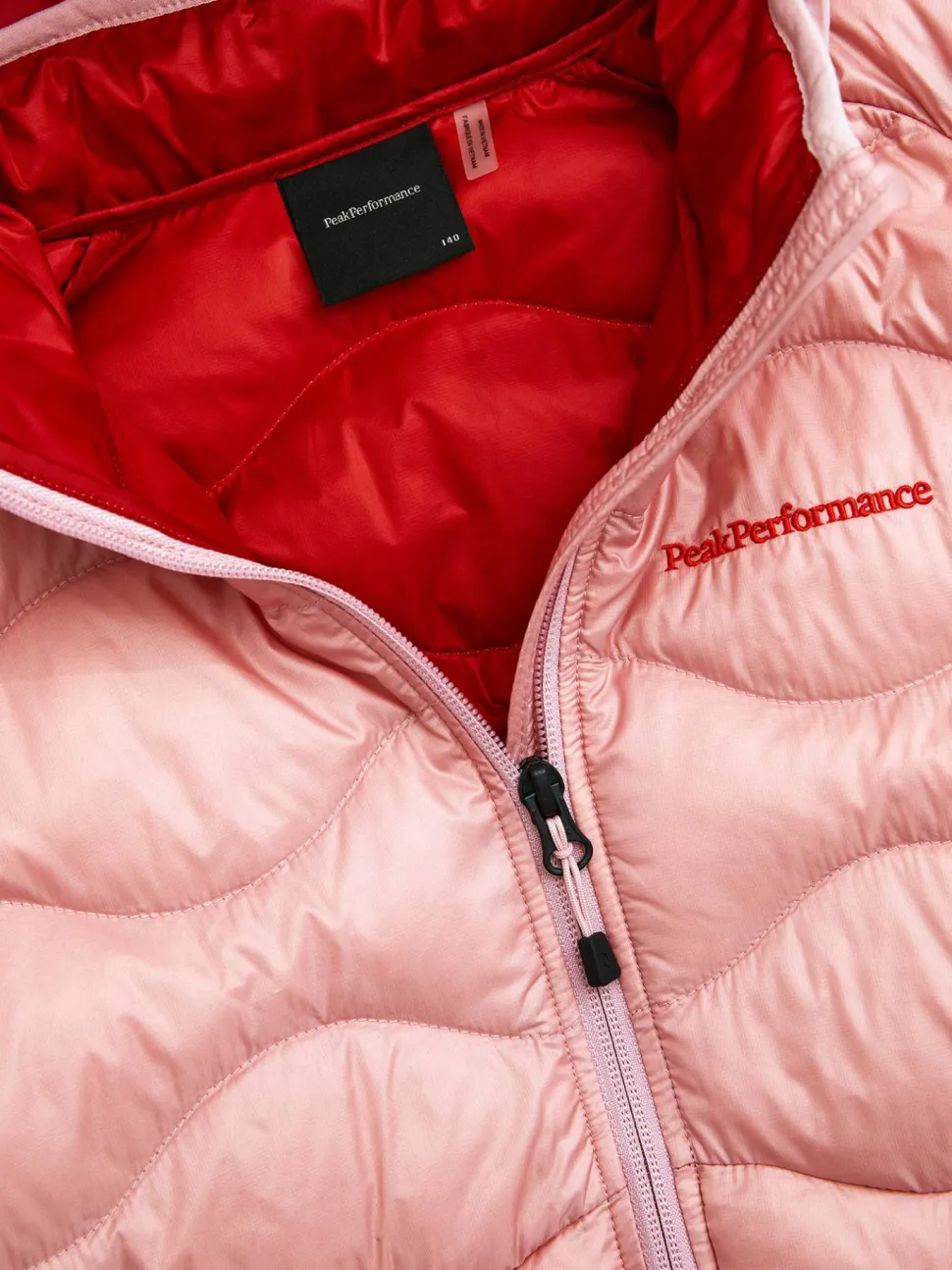 Peak Performance Juniors' Helium Down Hood Jacket Warm Blush