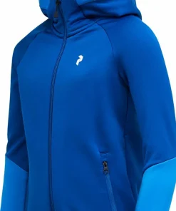 Peak Performance Junior's Rider Essentials Zip Jacket True Blue Outlet