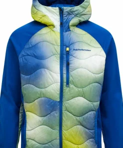 Peak Performance Men's Helium Down Hybrid Hood Aop Sale