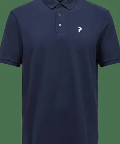 Peak Performance Men's Classic Cotton Polo Blue Shadow