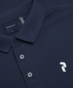 Peak Performance Men's Classic Cotton Polo Blue Shadow