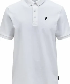 Peak Performance Men's Classic Cotton Polo White