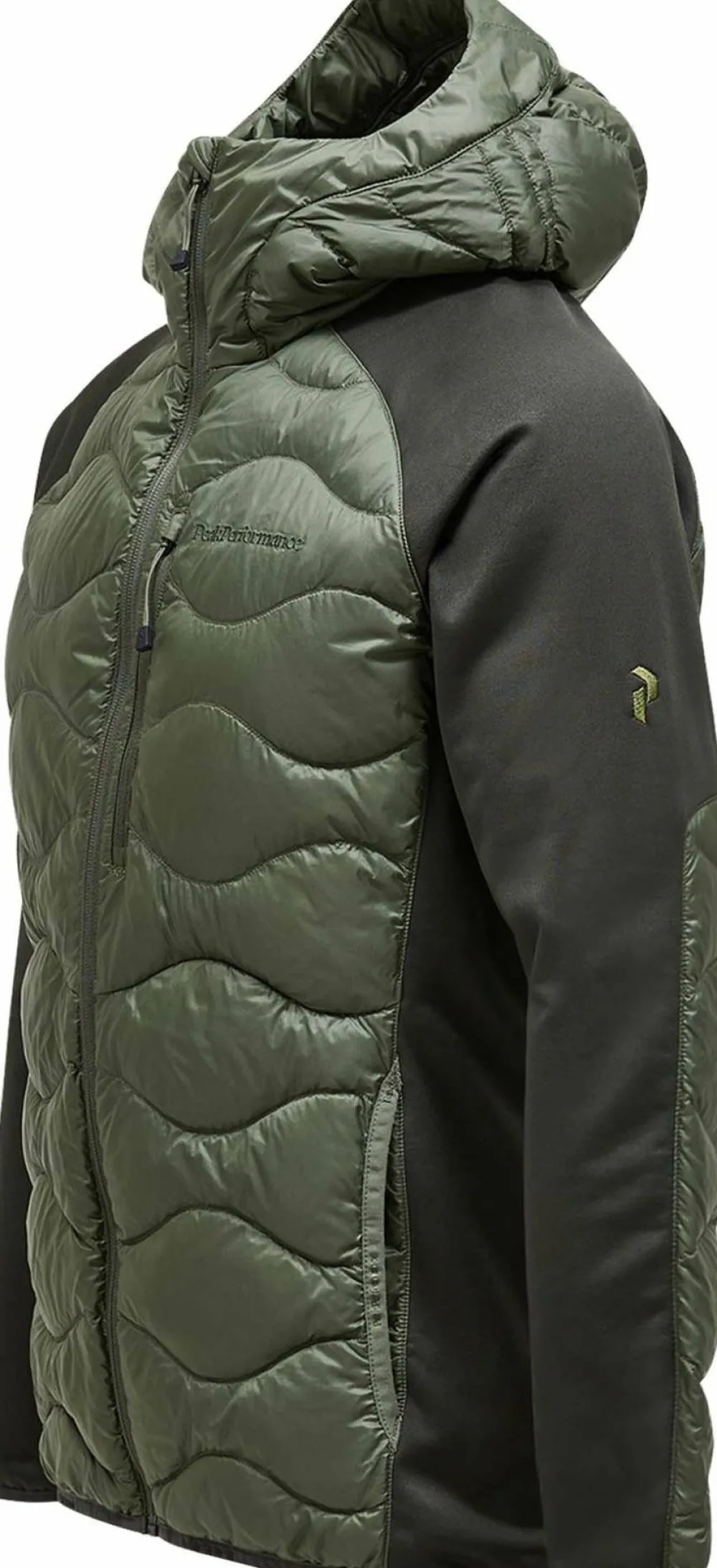 Peak Performance Men's Helium Down Hybrid Hood Pine Needle Online