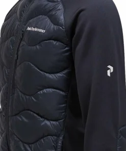 Peak Performance Men's Helium Down Hybrid Hood Black