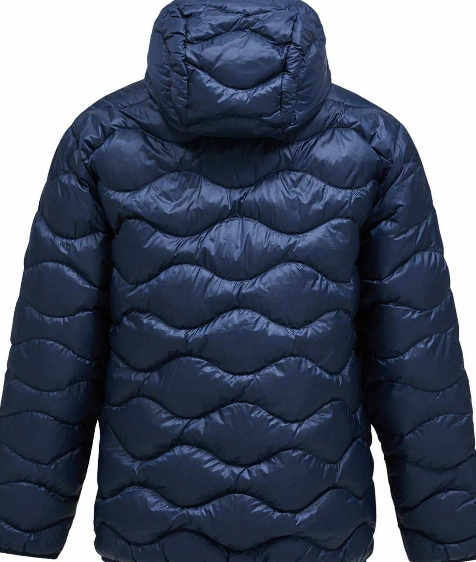 Peak Performance Men's Helium Down Hood Jacket Blue Shadow