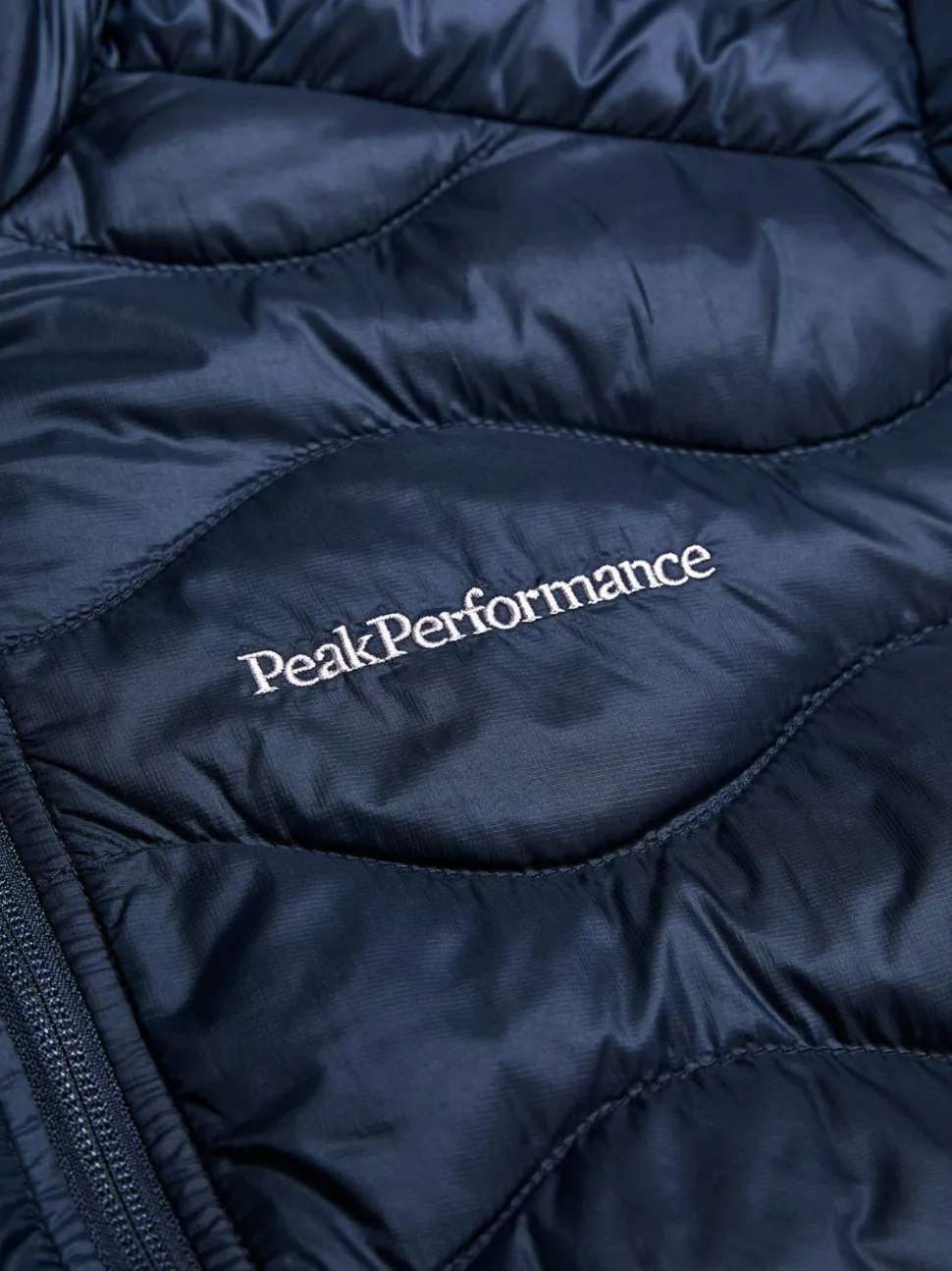 Peak Performance Men's Helium Down Hood Jacket Blue Shadow