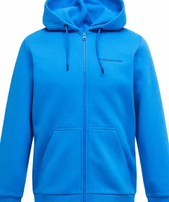 Peak Performance Men's Original Small Logo Zip Crisp Air Blue