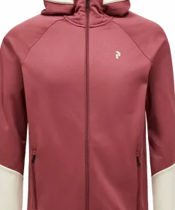 Peak Performance Men's Rider Essentials Zip Hood Wild Rouge