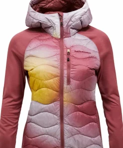 Peak Performance Women's AOP Helium Down Hybrid Hood Aop