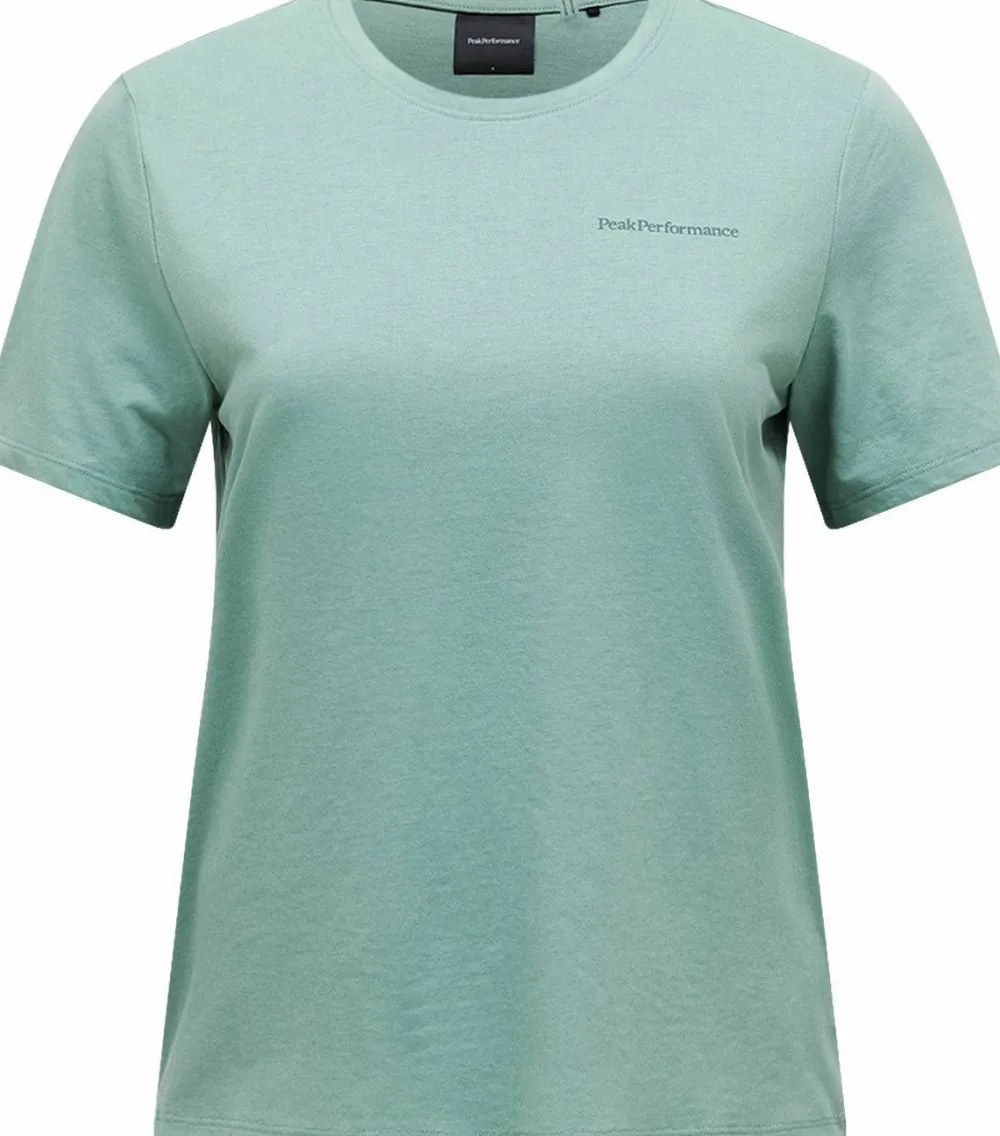 Peak Performance Women's Explore Logo Tee Green Valley Online