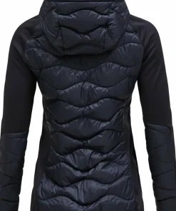 Peak Performance Women's Helium Down Hybrid Hood Black