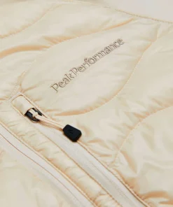 Peak Performance Women's Helium Down Hybrid Hood Sand Fog
