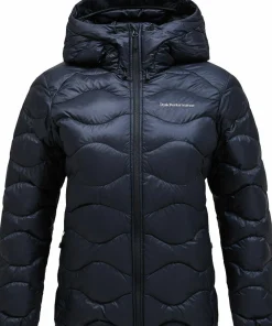 Peak Performance Women's Helium Down Hood Jacket Black Hot