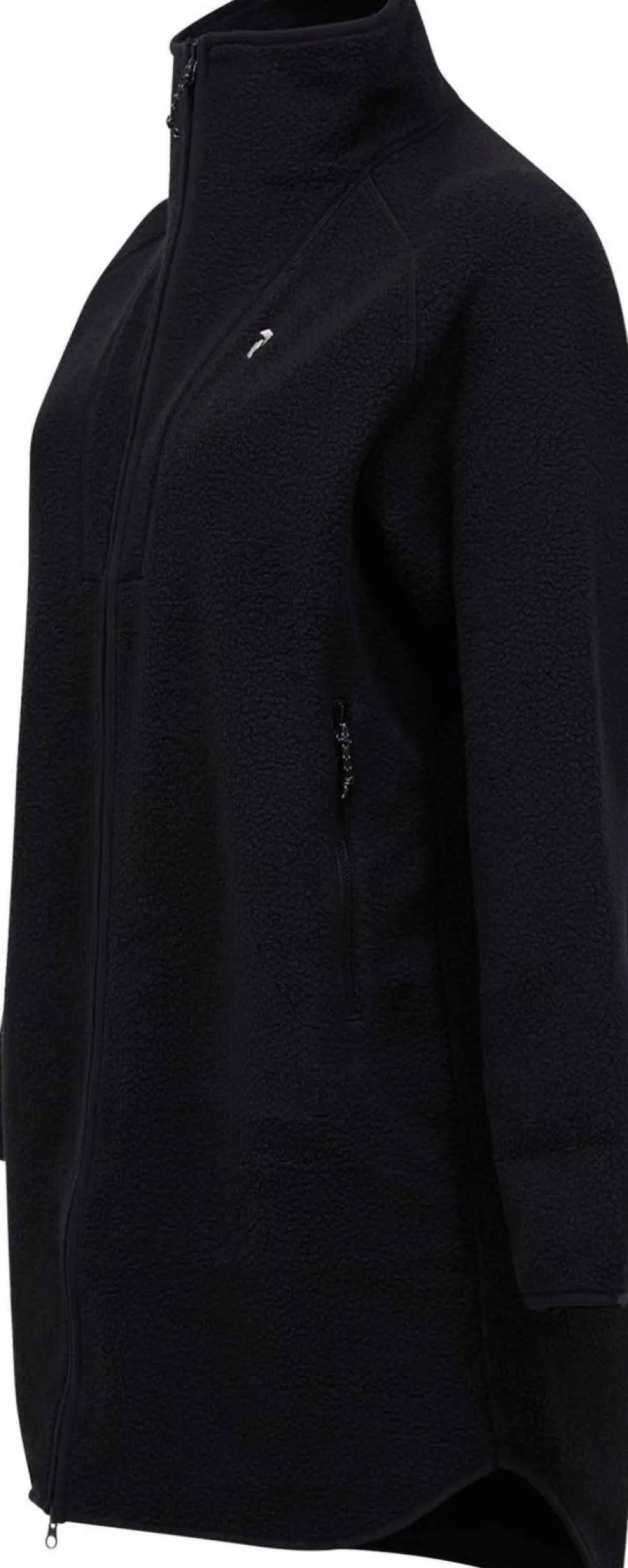 Peak Performance Women's Naturerush Pile Long Full Zip Black Outlet