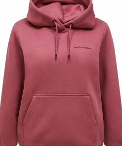 Peak Performance Women's Original Small Logo Hood Wild Rouge