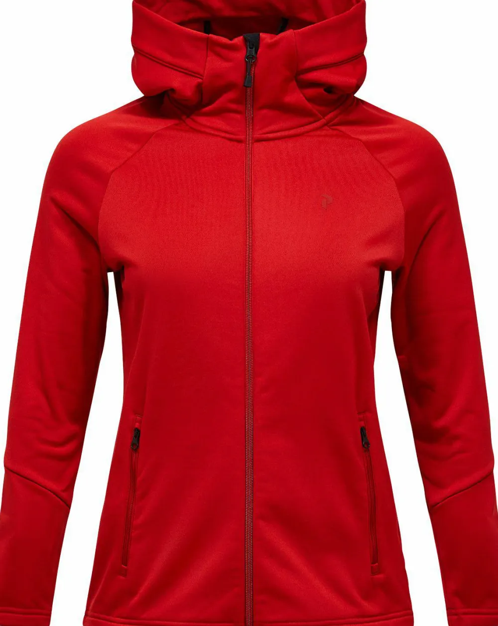 Peak Performance Women's Rider Essentials Zip Hood Red Pompeian Online