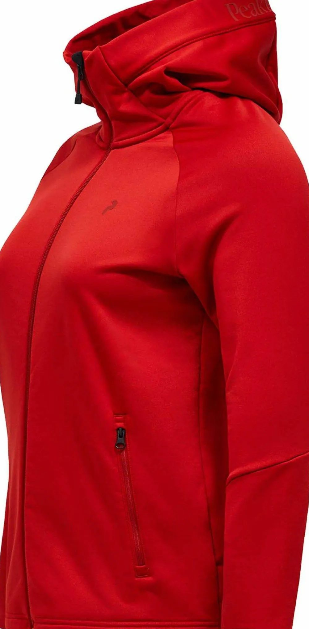 Peak Performance Women's Rider Essentials Zip Hood Red Pompeian Online