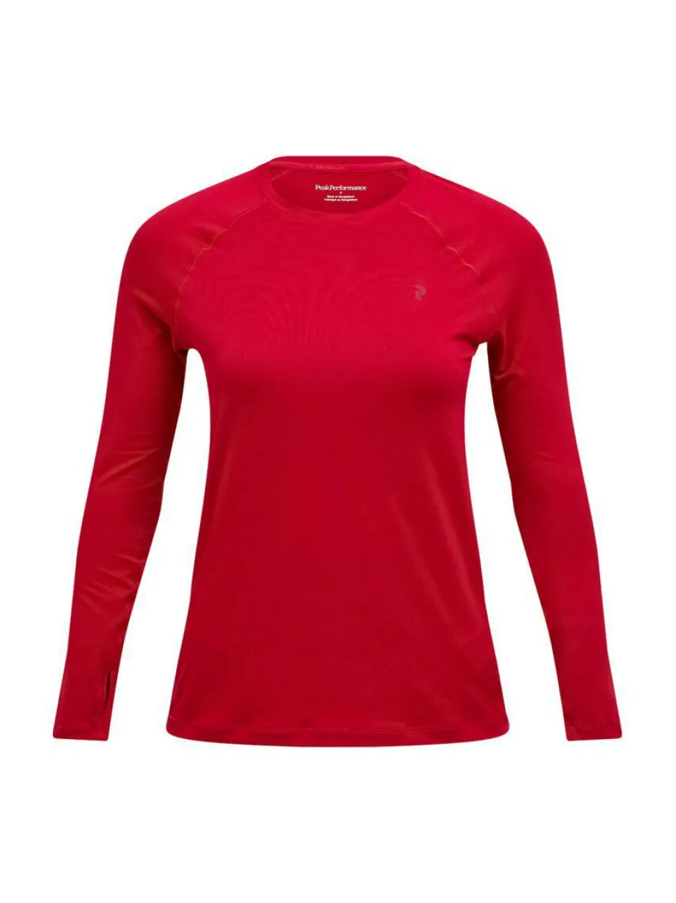 Peak Performance Women's Spirit Crew Tech Burgundy