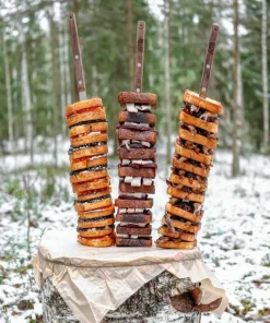 Petromax Barbecue Skewers Stainless Steel/Walnut